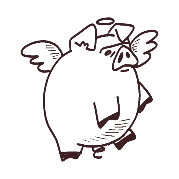 Ilustración Pig Pig - Porco Rosso contacto mayorista